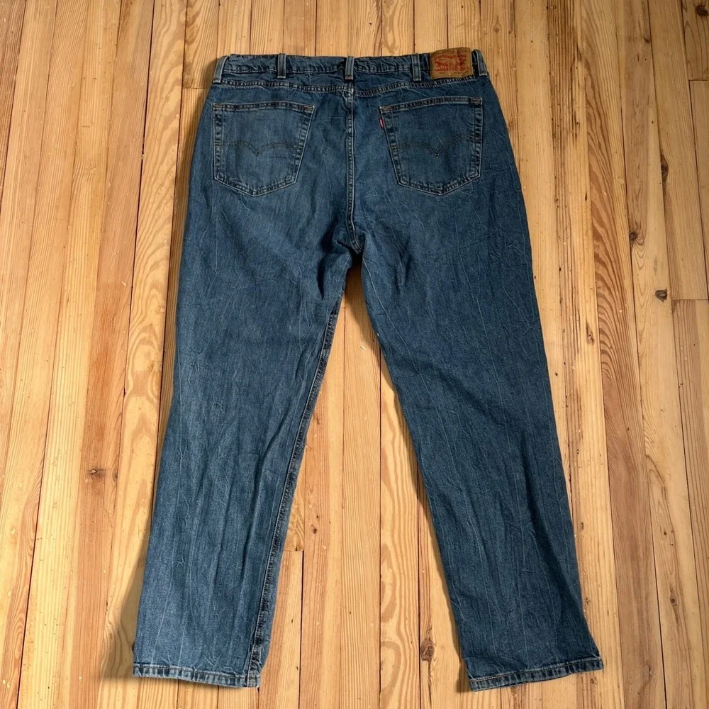 Levi Strauss 541 Athletic‎ Fit Jeans Mens W40 L32 Blue Denim Stretch Comfort